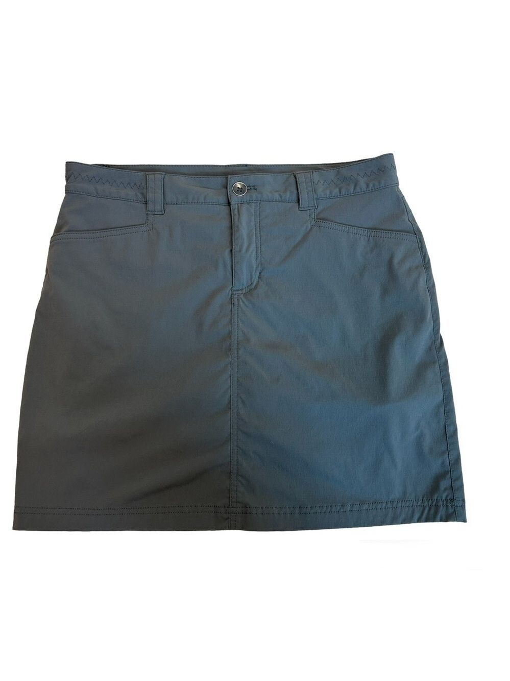 Eddie Bauer dark charcoal gray golf skirt Skort Sz 6